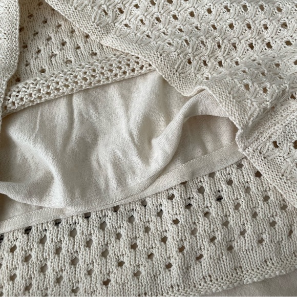 NWT Old Navy Halter Tie-Strap Crochet Mini Dress - Picture 6 of 6